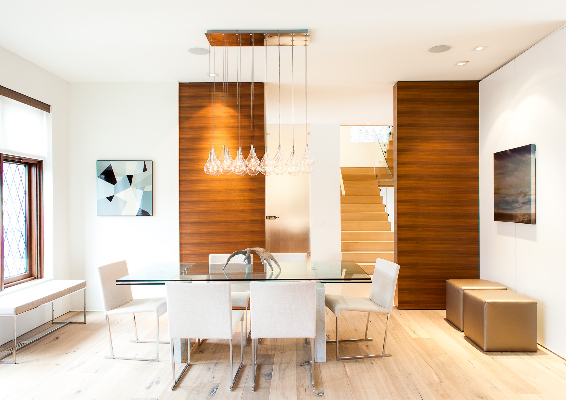 Contemporary Forest Hill Dining Room