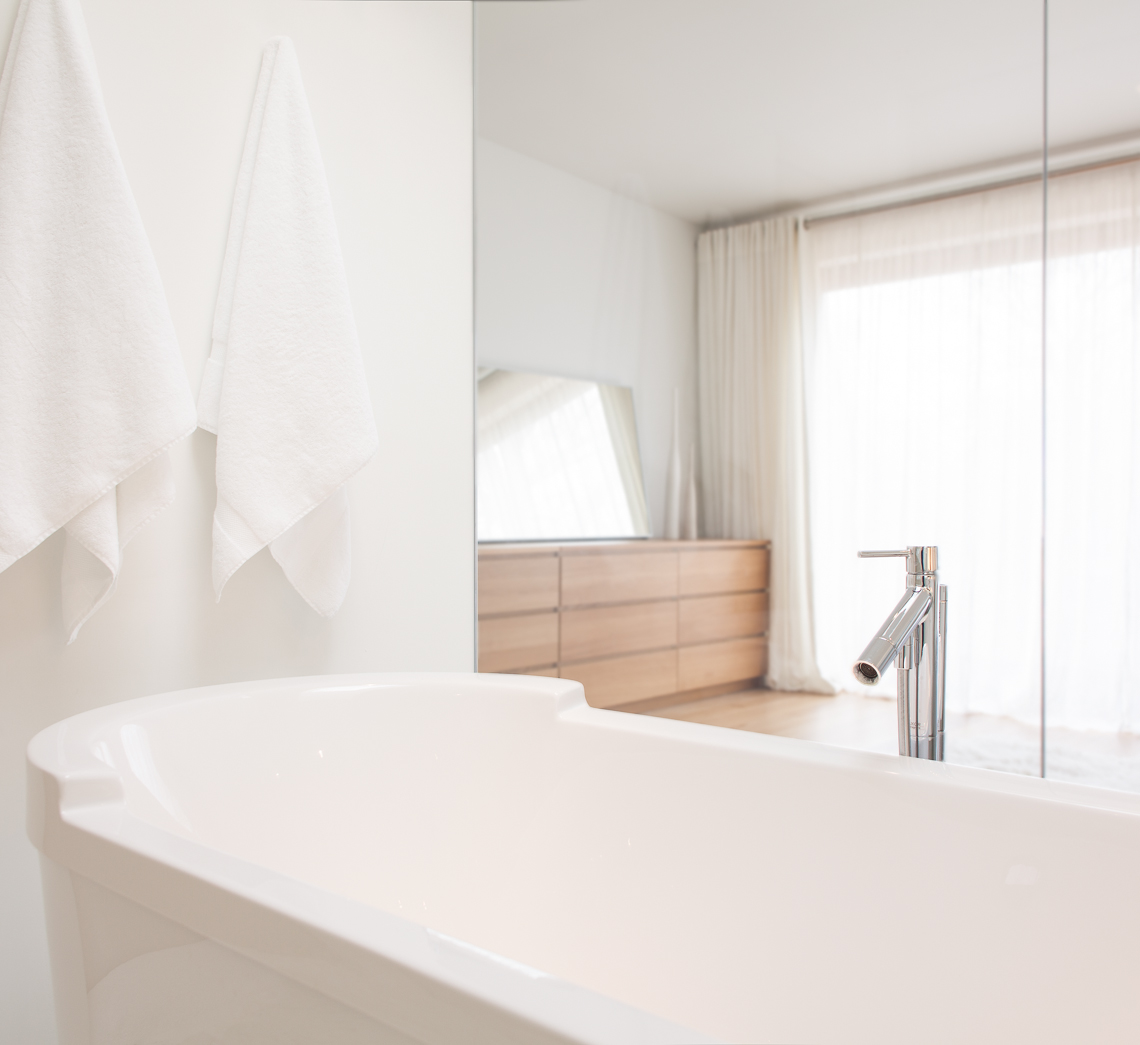 Modern Master Bath Oasis - Soaker Tub